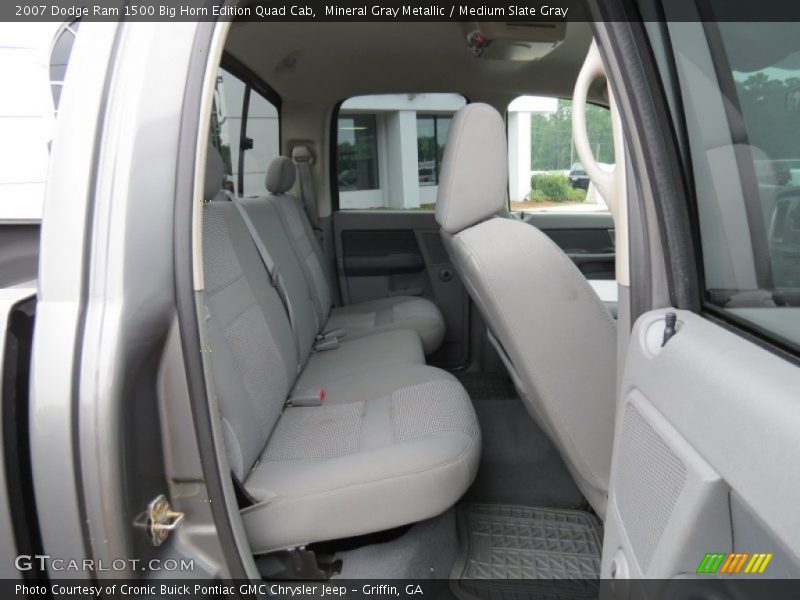 Mineral Gray Metallic / Medium Slate Gray 2007 Dodge Ram 1500 Big Horn Edition Quad Cab