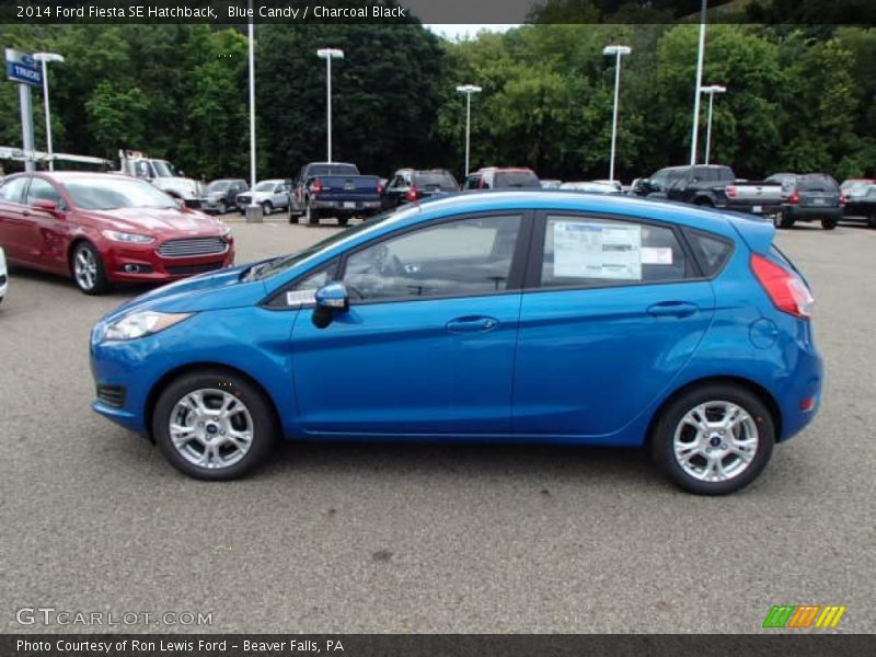 2014 Fiesta SE Hatchback Blue Candy