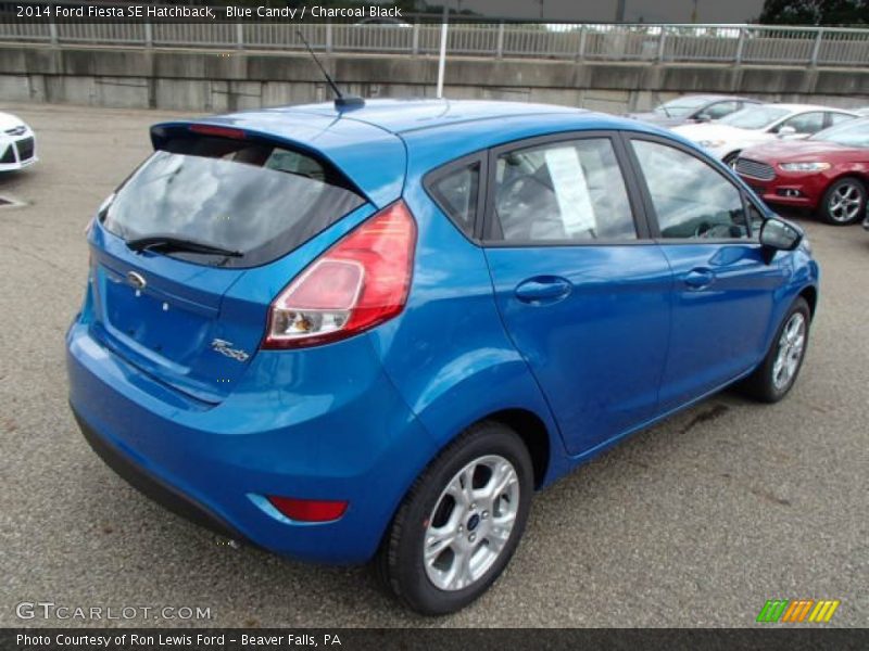  2014 Fiesta SE Hatchback Blue Candy