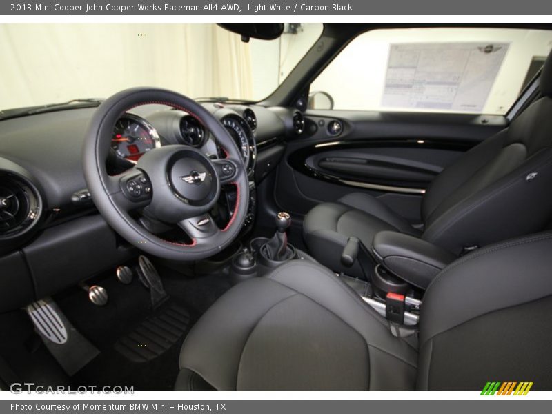 Light White / Carbon Black 2013 Mini Cooper John Cooper Works Paceman All4 AWD