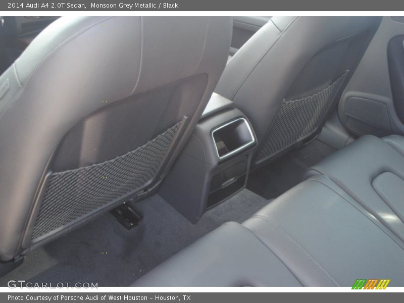 Monsoon Grey Metallic / Black 2014 Audi A4 2.0T Sedan