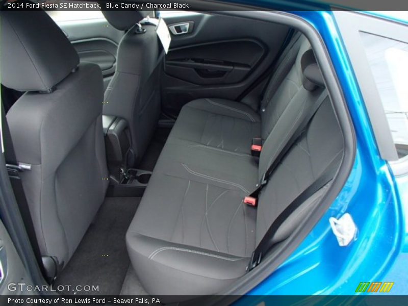 Rear Seat of 2014 Fiesta SE Hatchback