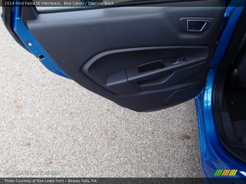 Blue Candy / Charcoal Black 2014 Ford Fiesta SE Hatchback