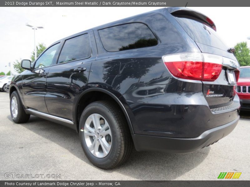 Maximum Steel Metallic / Dark Graystone/Medium Graystone 2013 Dodge Durango SXT