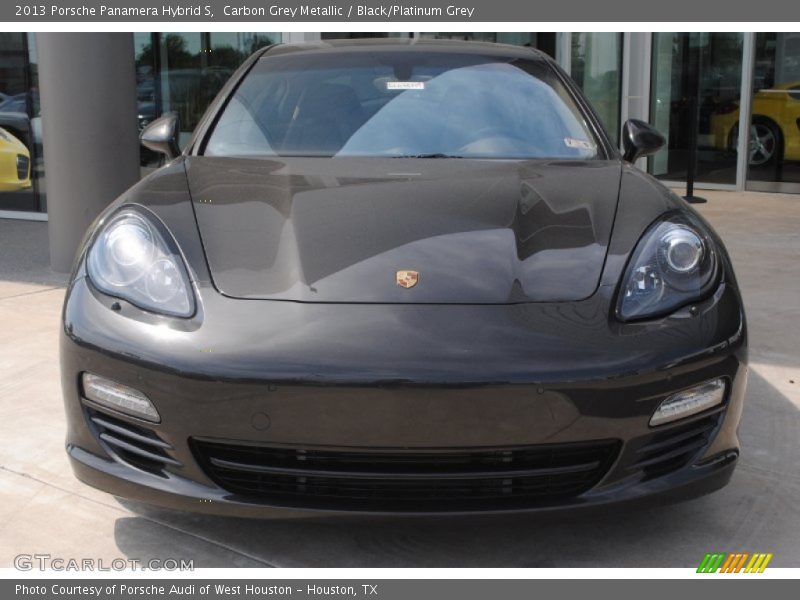Carbon Grey Metallic / Black/Platinum Grey 2013 Porsche Panamera Hybrid S