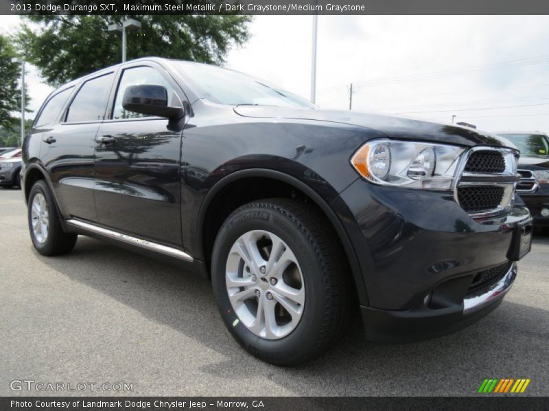 Maximum Steel Metallic / Dark Graystone/Medium Graystone 2013 Dodge Durango SXT