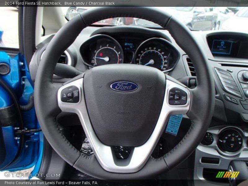  2014 Fiesta SE Hatchback Steering Wheel