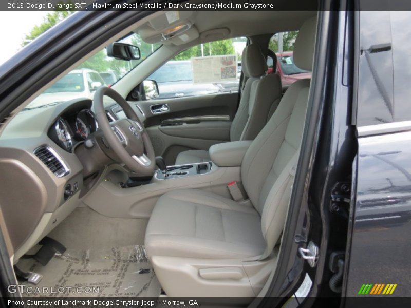 Maximum Steel Metallic / Dark Graystone/Medium Graystone 2013 Dodge Durango SXT