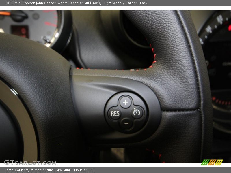 Controls of 2013 Cooper John Cooper Works Paceman All4 AWD