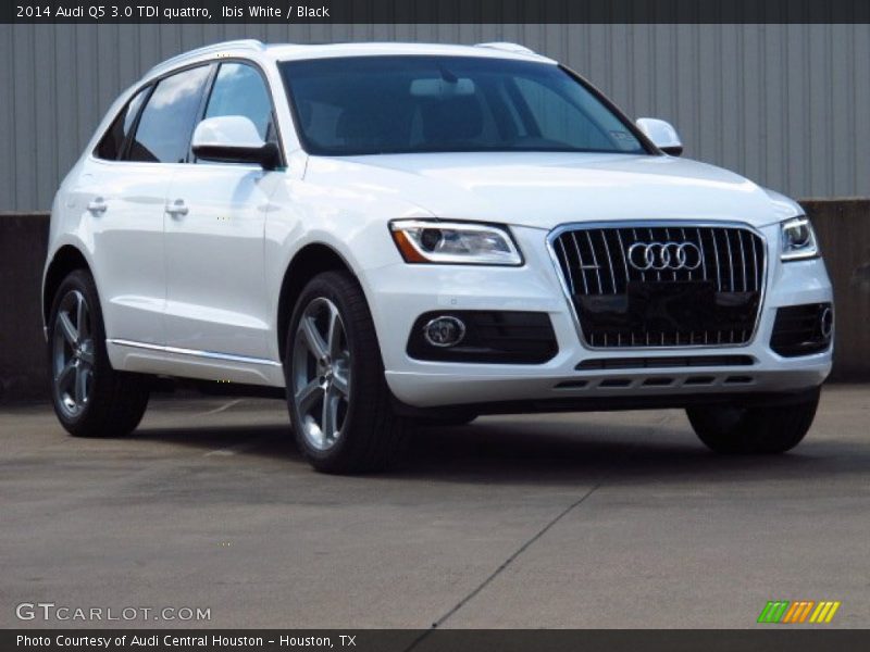 Ibis White / Black 2014 Audi Q5 3.0 TDI quattro