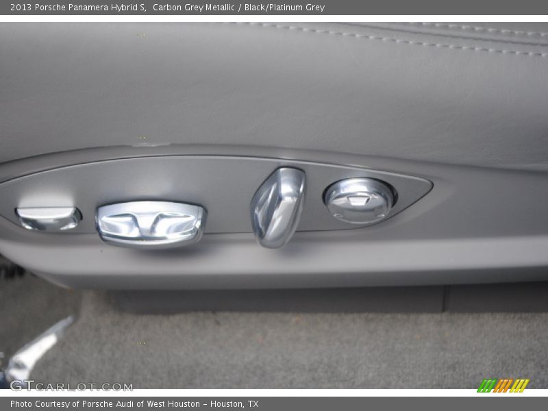 Carbon Grey Metallic / Black/Platinum Grey 2013 Porsche Panamera Hybrid S