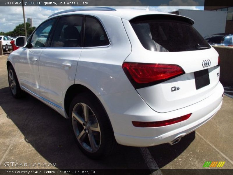 Ibis White / Black 2014 Audi Q5 3.0 TDI quattro