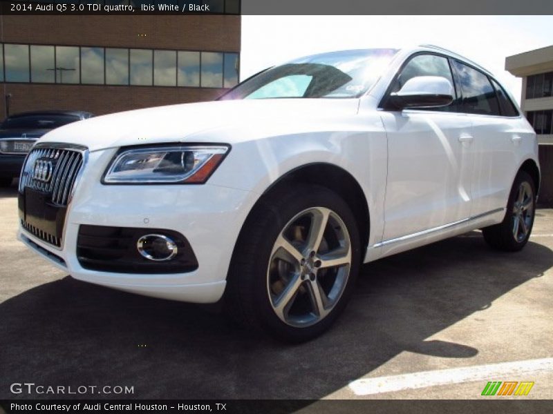 Ibis White / Black 2014 Audi Q5 3.0 TDI quattro