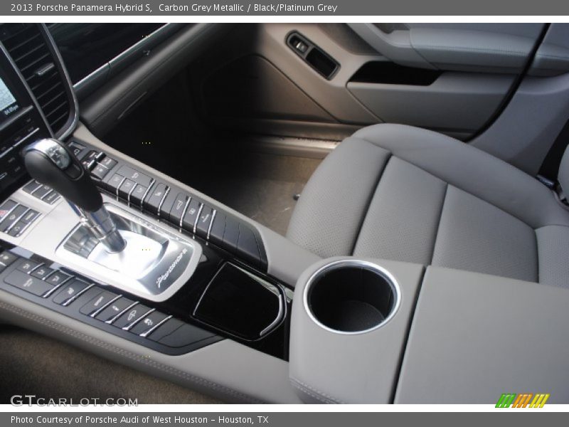 Carbon Grey Metallic / Black/Platinum Grey 2013 Porsche Panamera Hybrid S