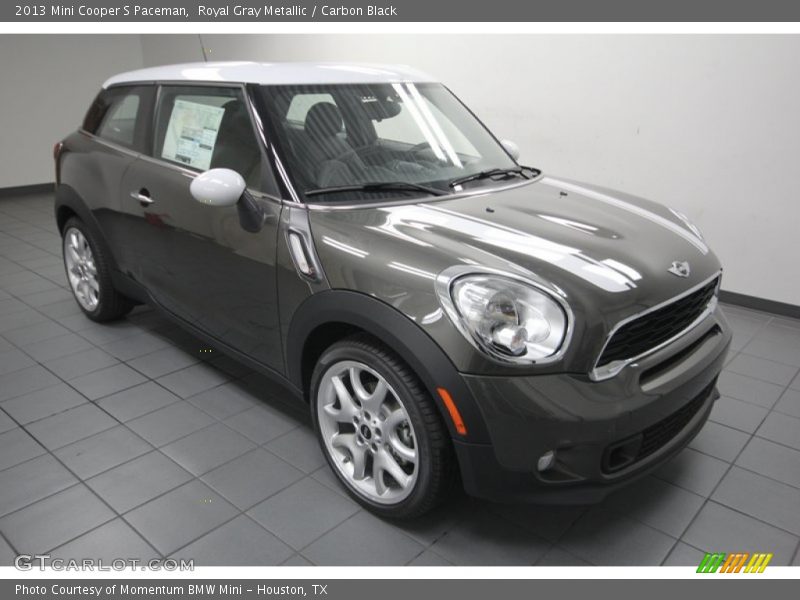 Royal Gray Metallic / Carbon Black 2013 Mini Cooper S Paceman