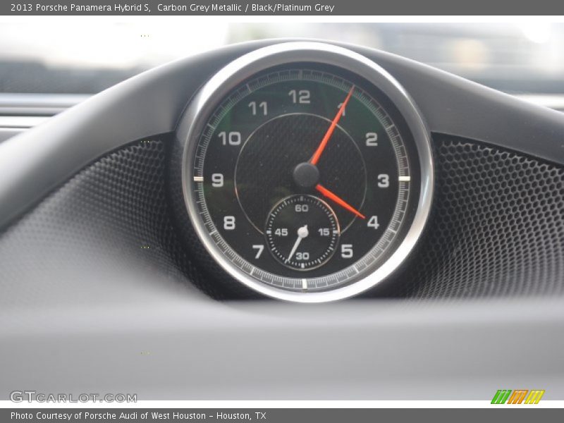 Carbon Grey Metallic / Black/Platinum Grey 2013 Porsche Panamera Hybrid S