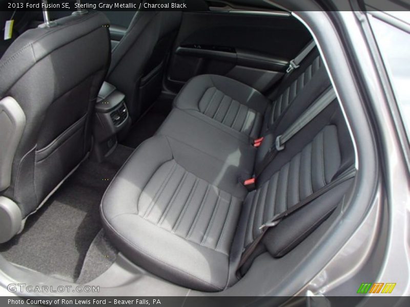 Sterling Gray Metallic / Charcoal Black 2013 Ford Fusion SE