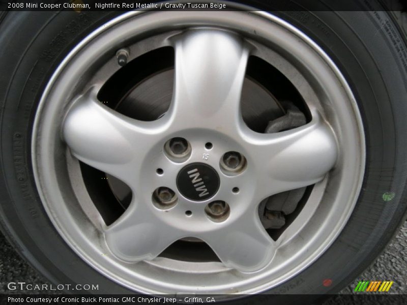 Nightfire Red Metallic / Gravity Tuscan Beige 2008 Mini Cooper Clubman