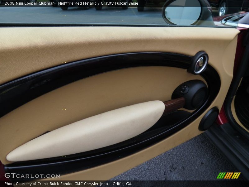 Nightfire Red Metallic / Gravity Tuscan Beige 2008 Mini Cooper Clubman