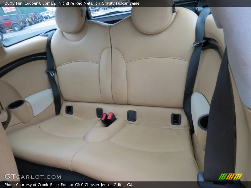 Nightfire Red Metallic / Gravity Tuscan Beige 2008 Mini Cooper Clubman