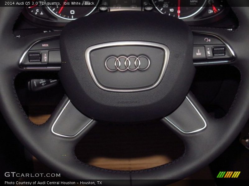 Ibis White / Black 2014 Audi Q5 3.0 TDI quattro