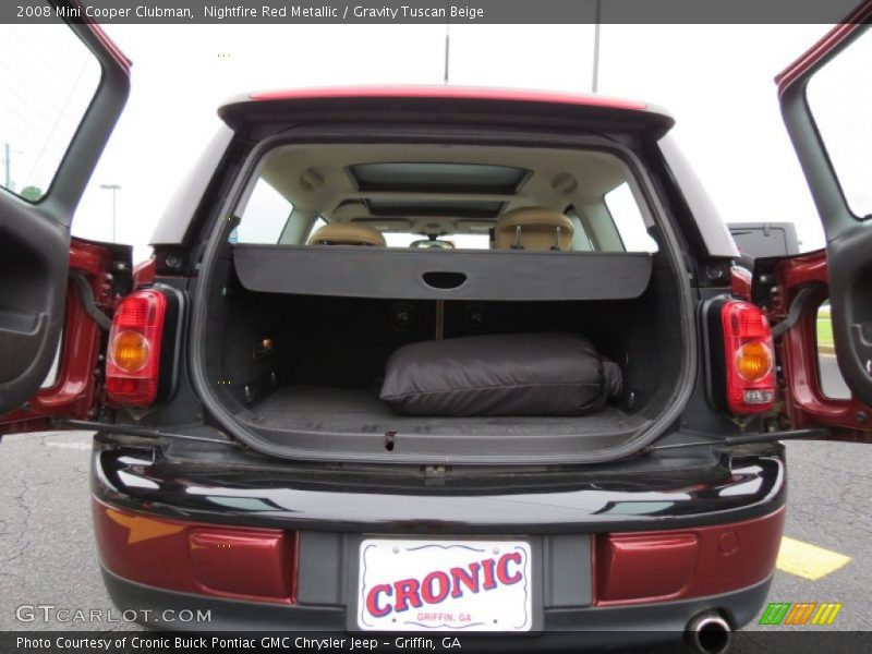 Nightfire Red Metallic / Gravity Tuscan Beige 2008 Mini Cooper Clubman