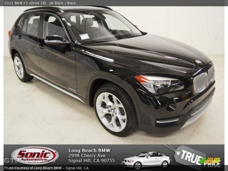 Jet Black / Black 2013 BMW X1 sDrive 28i