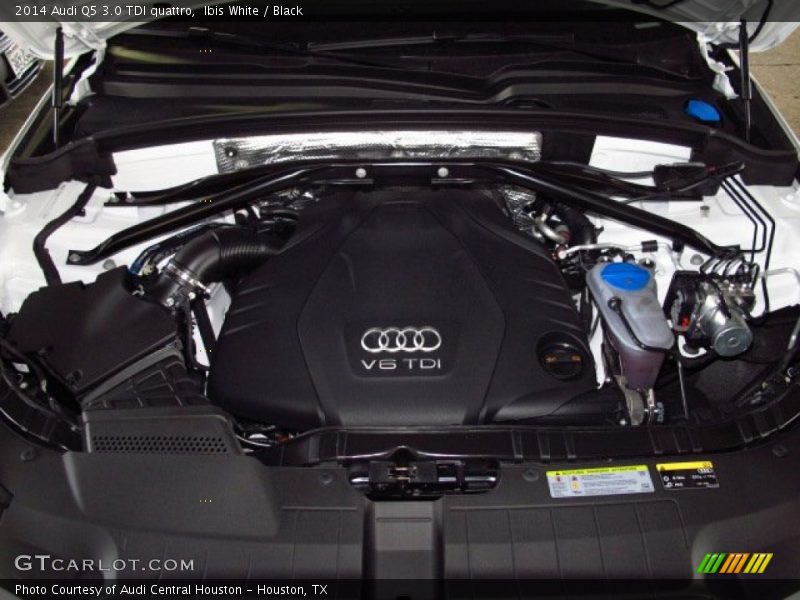 Ibis White / Black 2014 Audi Q5 3.0 TDI quattro