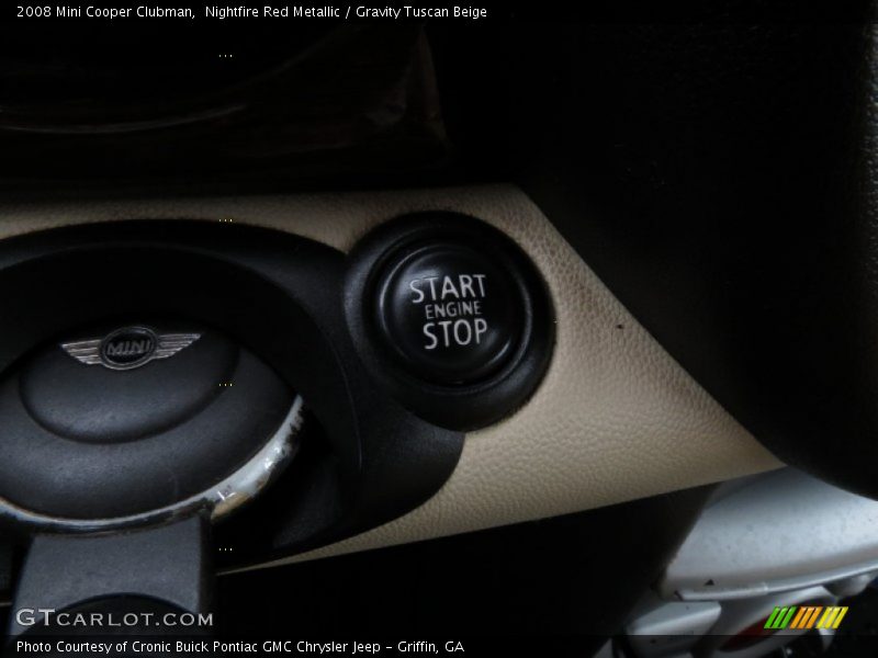 Nightfire Red Metallic / Gravity Tuscan Beige 2008 Mini Cooper Clubman