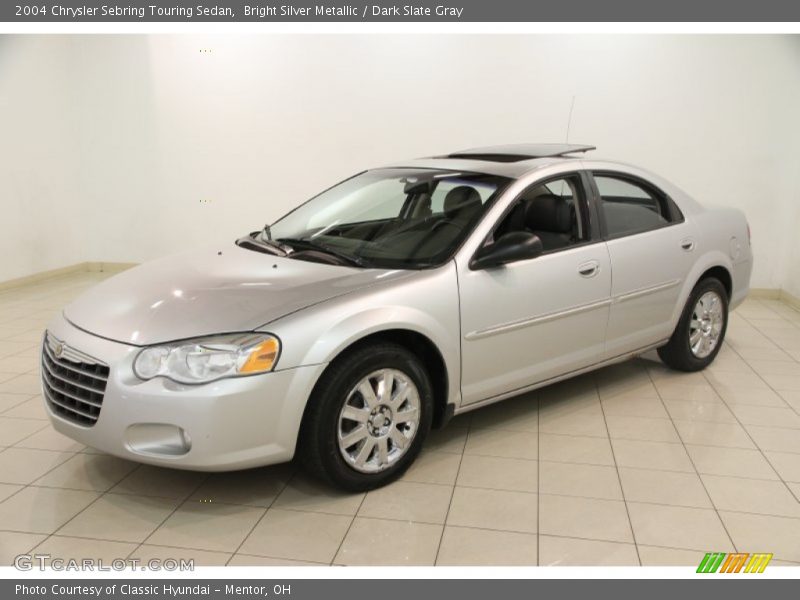 Bright Silver Metallic / Dark Slate Gray 2004 Chrysler Sebring Touring Sedan