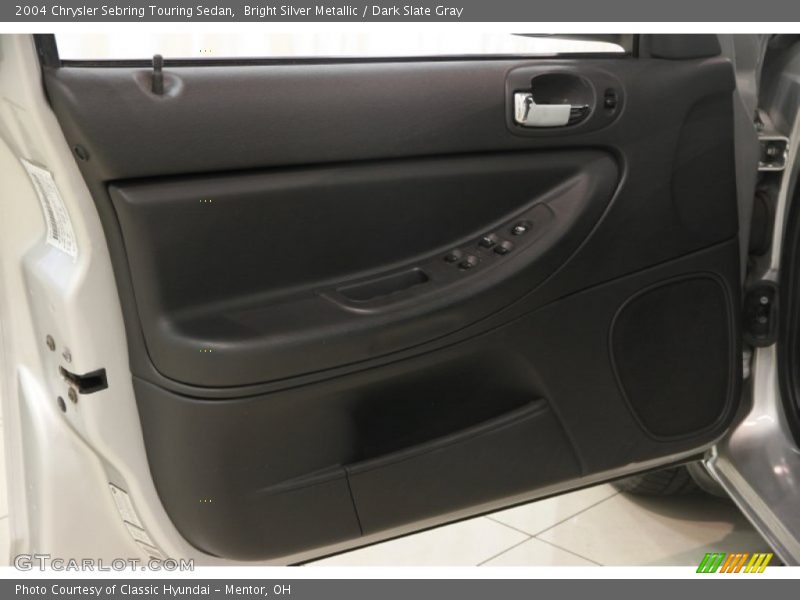 Bright Silver Metallic / Dark Slate Gray 2004 Chrysler Sebring Touring Sedan