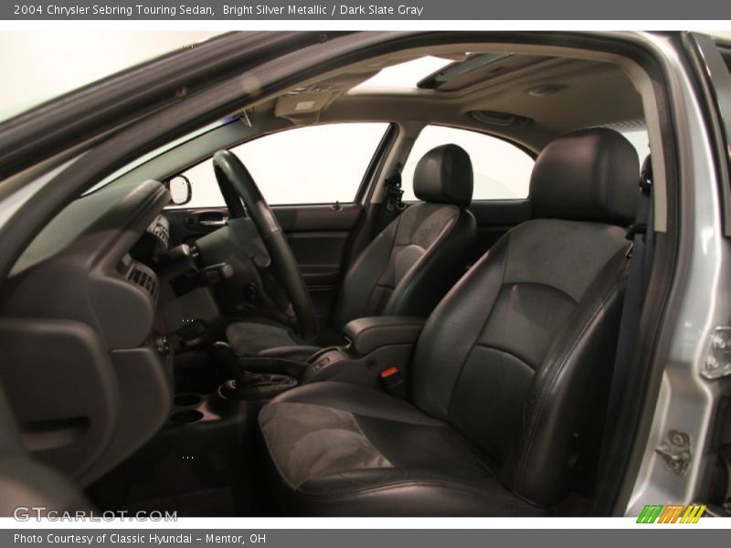 Bright Silver Metallic / Dark Slate Gray 2004 Chrysler Sebring Touring Sedan