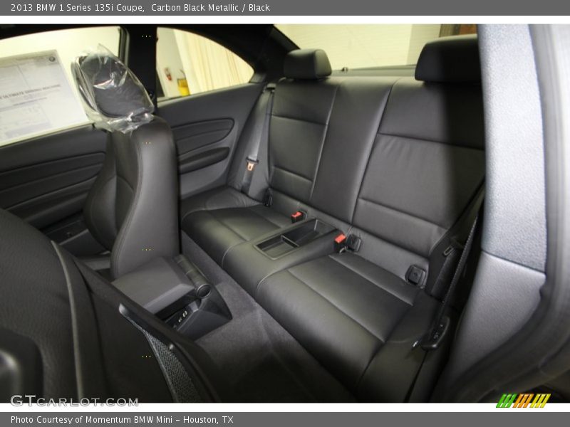 Rear Seat of 2013 1 Series 135i Coupe