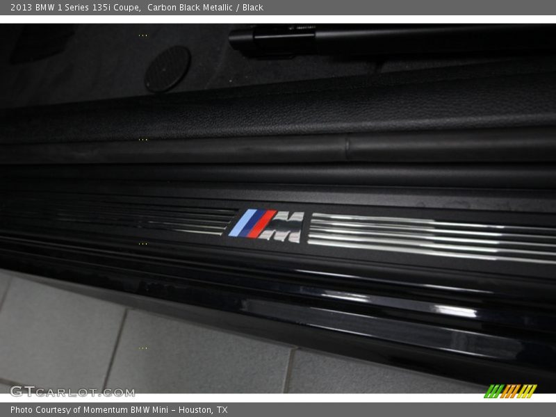 Carbon Black Metallic / Black 2013 BMW 1 Series 135i Coupe