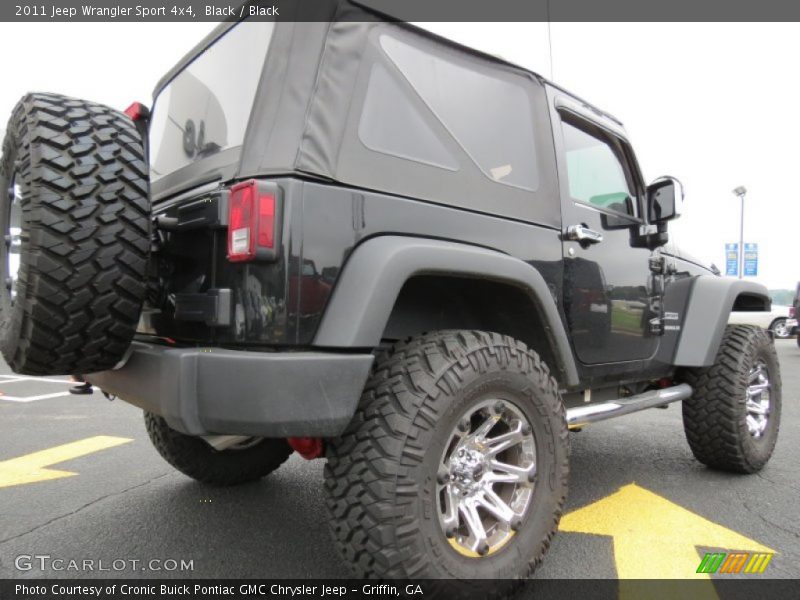 Black / Black 2011 Jeep Wrangler Sport 4x4