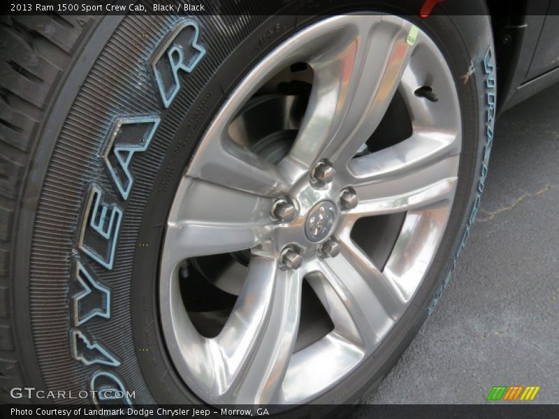 Black / Black 2013 Ram 1500 Sport Crew Cab
