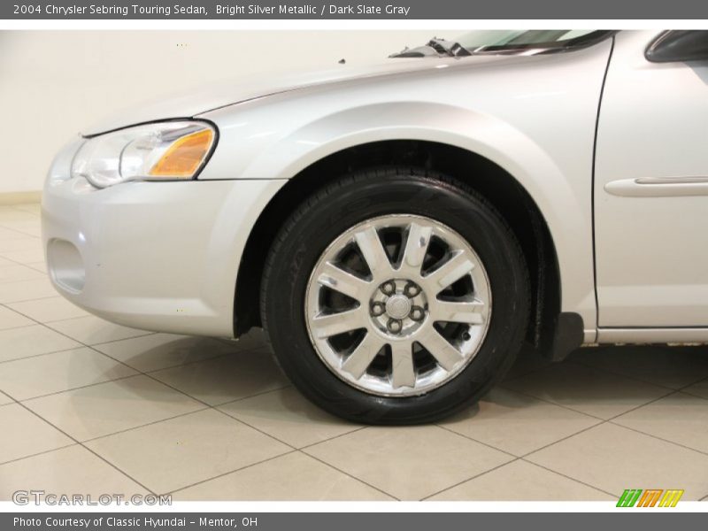 Bright Silver Metallic / Dark Slate Gray 2004 Chrysler Sebring Touring Sedan
