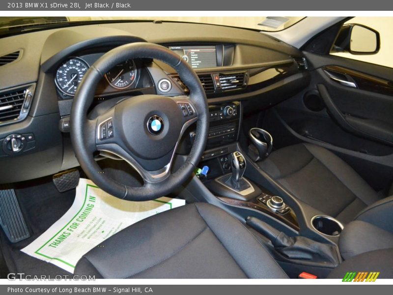 Jet Black / Black 2013 BMW X1 sDrive 28i