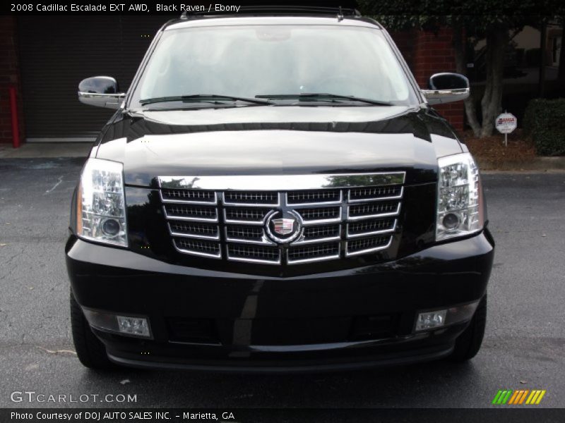 Black Raven / Ebony 2008 Cadillac Escalade EXT AWD
