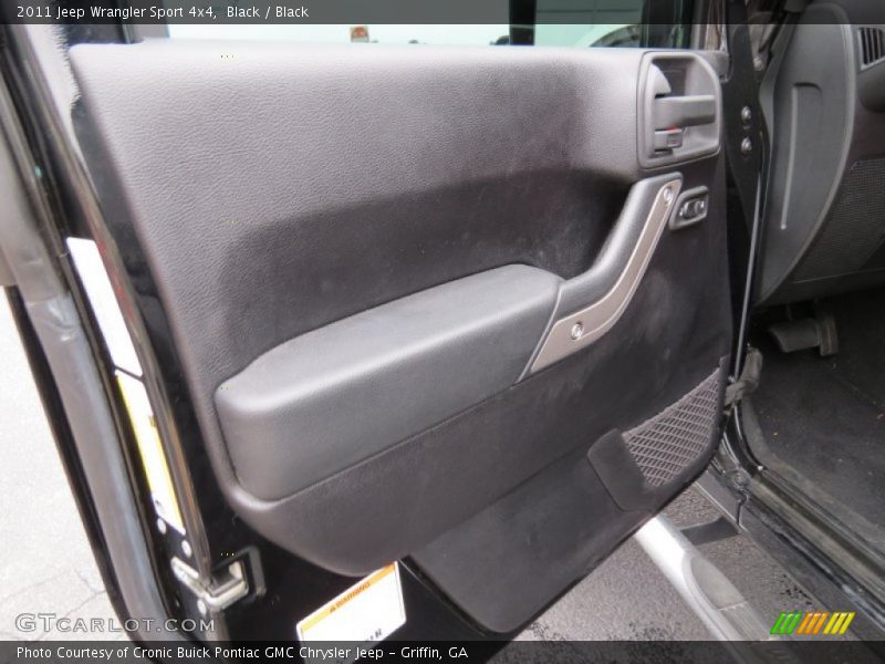 Black / Black 2011 Jeep Wrangler Sport 4x4