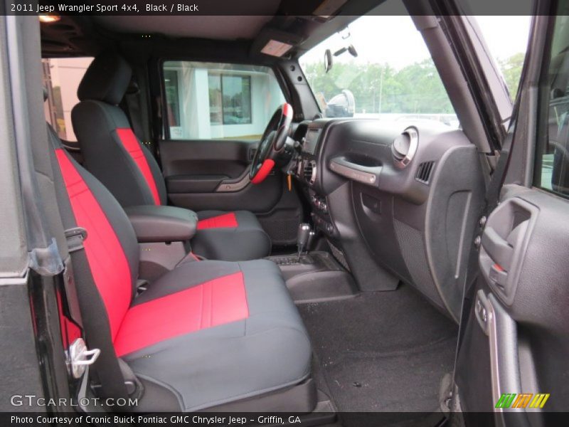 Black / Black 2011 Jeep Wrangler Sport 4x4