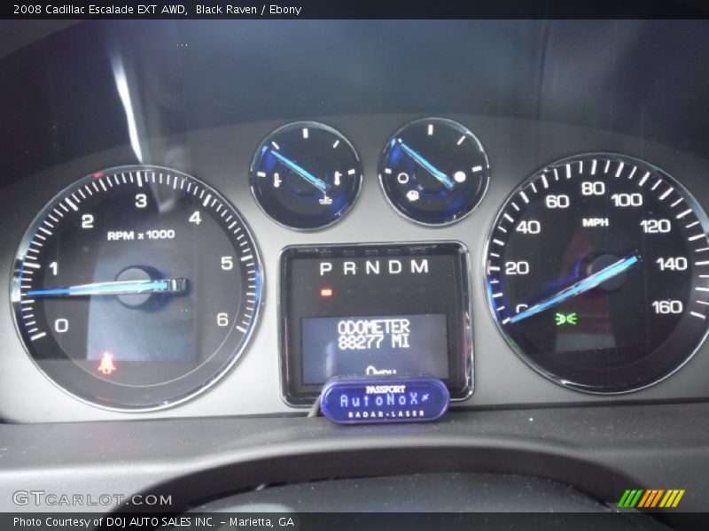 Black Raven / Ebony 2008 Cadillac Escalade EXT AWD