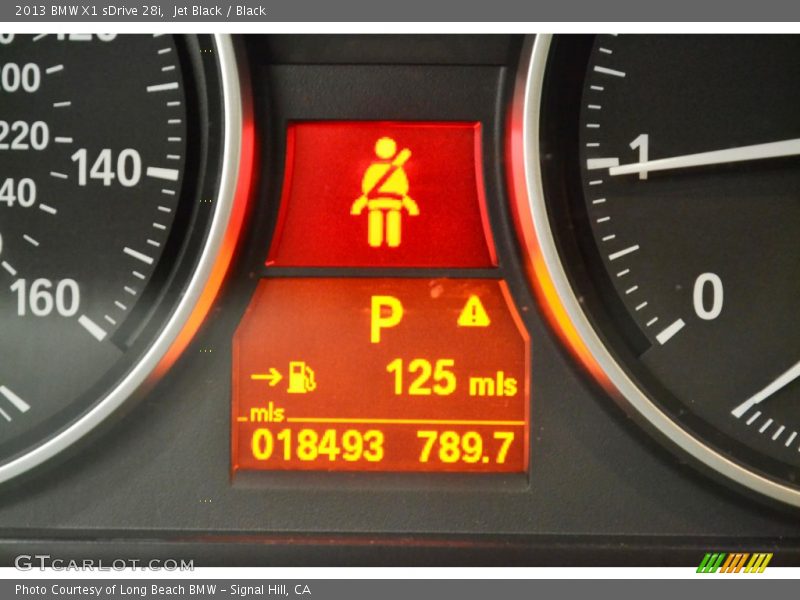 Jet Black / Black 2013 BMW X1 sDrive 28i