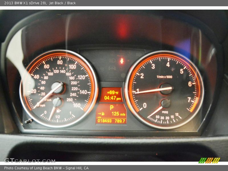 Jet Black / Black 2013 BMW X1 sDrive 28i