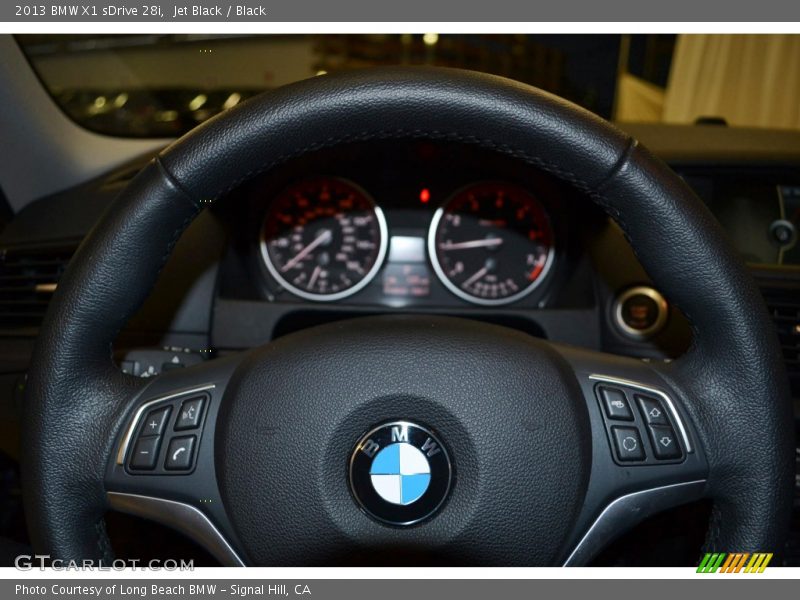 Jet Black / Black 2013 BMW X1 sDrive 28i
