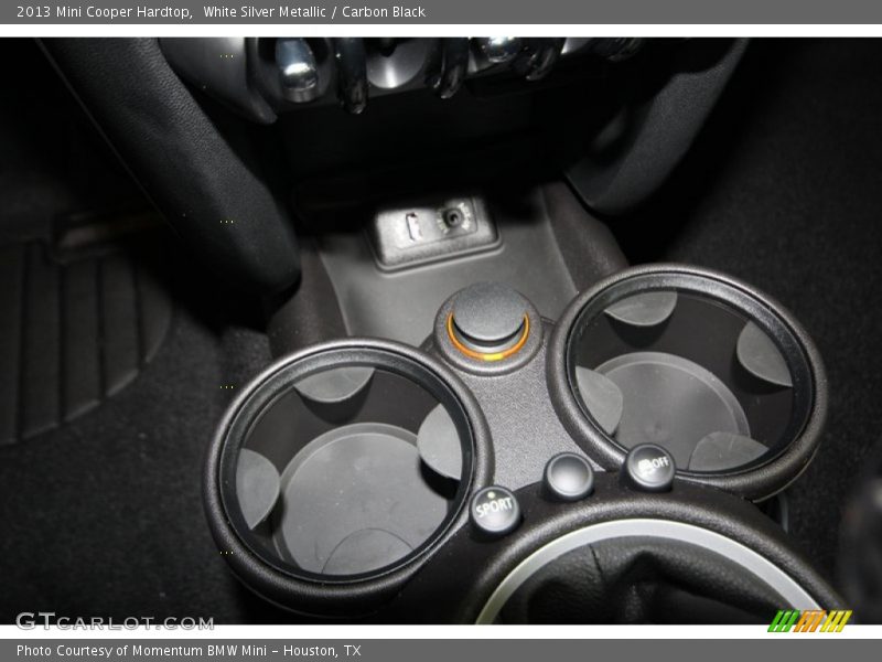White Silver Metallic / Carbon Black 2013 Mini Cooper Hardtop