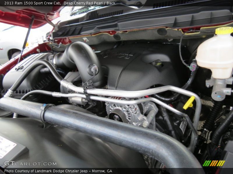 Deep Cherry Red Pearl / Black 2013 Ram 1500 Sport Crew Cab