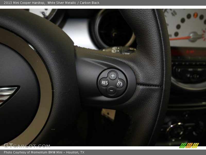 White Silver Metallic / Carbon Black 2013 Mini Cooper Hardtop