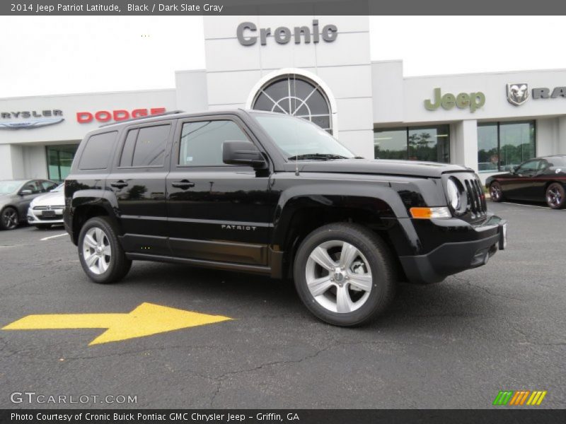 Black / Dark Slate Gray 2014 Jeep Patriot Latitude