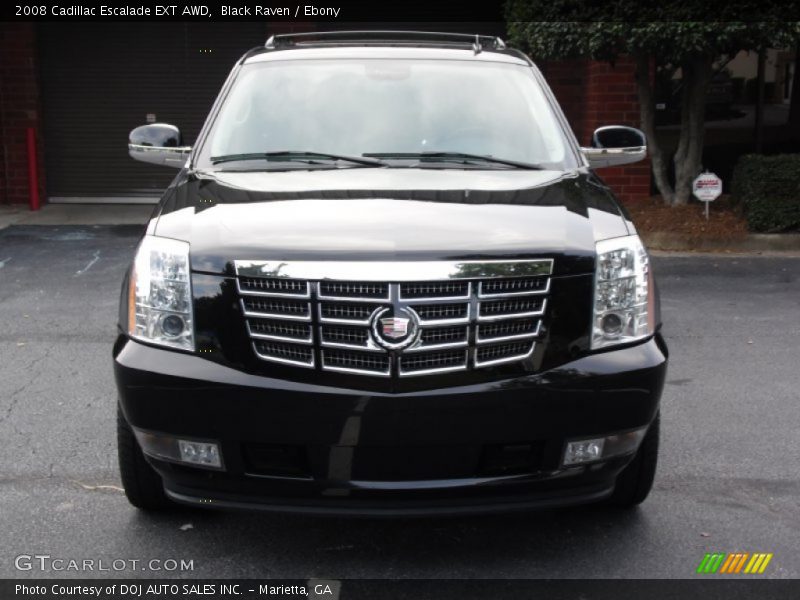 Black Raven / Ebony 2008 Cadillac Escalade EXT AWD
